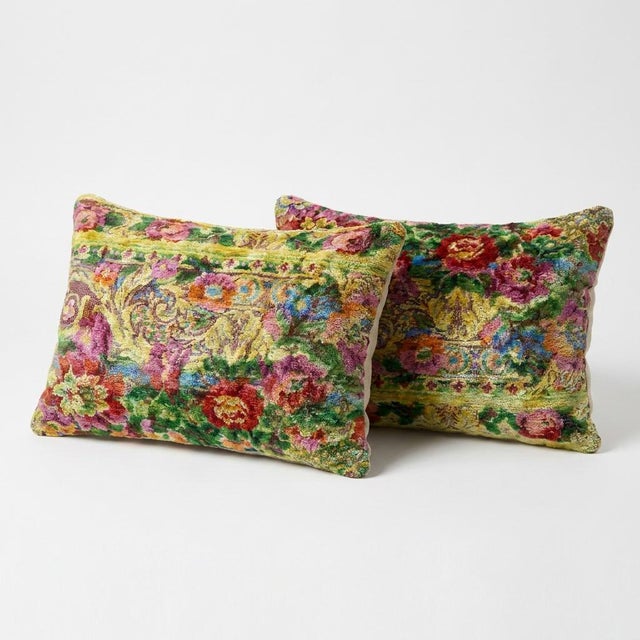Handmade Turkish Kilim Pillow • Decorative Pillow Vintage Rug Pillow • Pair Pillow Handwoven Vintage Kilim Pillow • Throw...