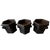 1970s Cast Stone Vintage Planters - Set of 3 For Sale - Image 9 of 12
