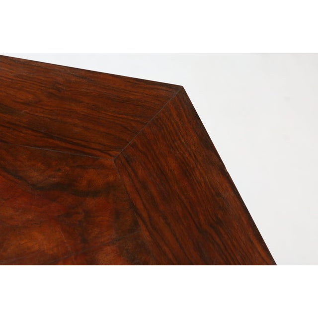 1930s Art Deco French Console in Wood, 1930s For Sale - Image 5 of 12