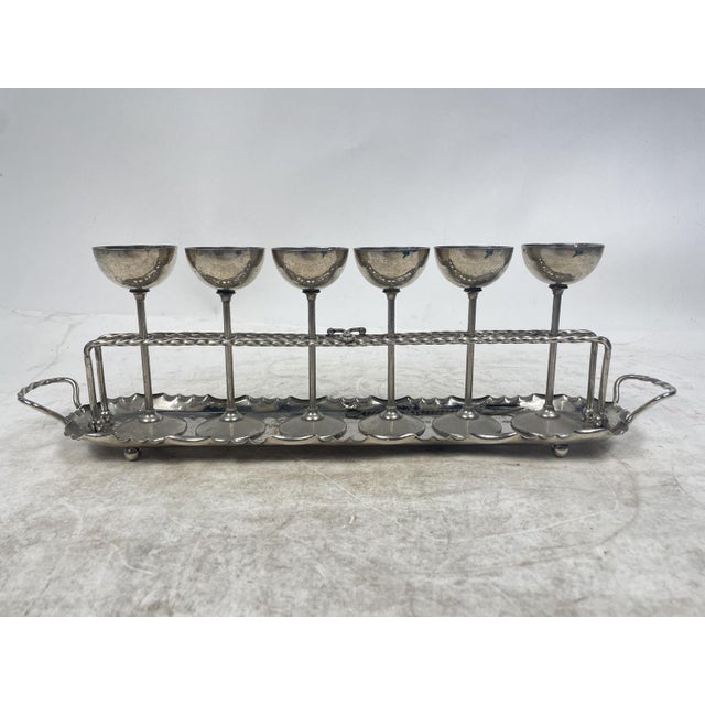 Antique Liqueur Set, 1890s, Set of 7 For Sale - Image 14 of 14