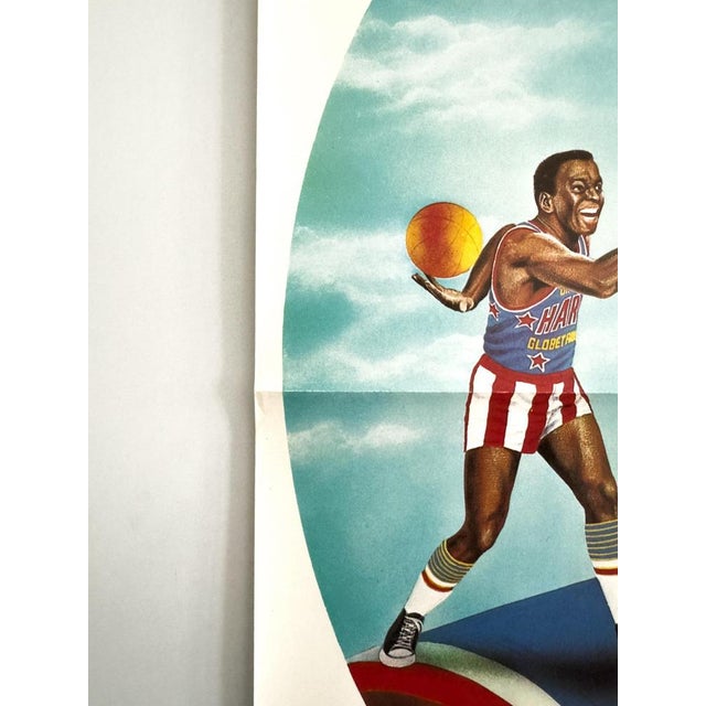 Harlem Globetrotters Event Poster from Luigi Castiglioni, 1978 For Sale - Image 5 of 10