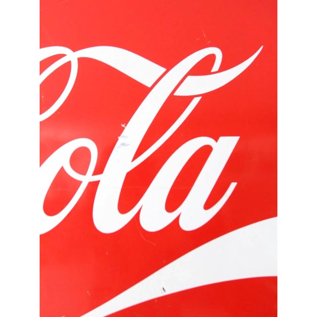 Vintage Coca-Cola Sign For Sale - Image 4 of 13