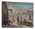 Eastern City View with People, 1890s-1900s, Painting For Sale
