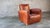 Art Deco Vintage Art Deco Cognac Leather Club Chair For Sale - Image 3 of 17
