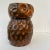 Brown Vintage Rustic Thumbprint Pottery Bear For Sale - Image 8 of 11