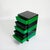 Modern Chest of Drawers in Black and Green by Simon Fussell for Kartell, Italy, 1970s For Sale - Image 3 of 12
