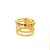 Early 21st Century Multi Color Sapphire Diamond Yellow Gold Band, Size 7 For Sale - Image 5 of 9
