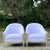 Vintage Boho Currey and Company Slope Lounge Chairs - a Pair For Sale In West Palm - Image 6 of 7