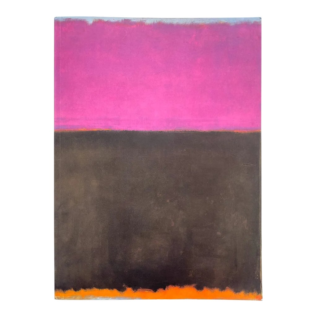 Mark Rothko Vintage 1998 Abstract Expressionist Lithograph Print
