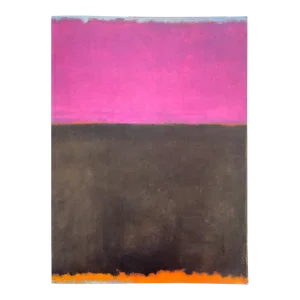 Mark Rothko Vintage 1998 Abstract Expressionist Lithograph Print Landmark Volume Large Exhibition Art Book