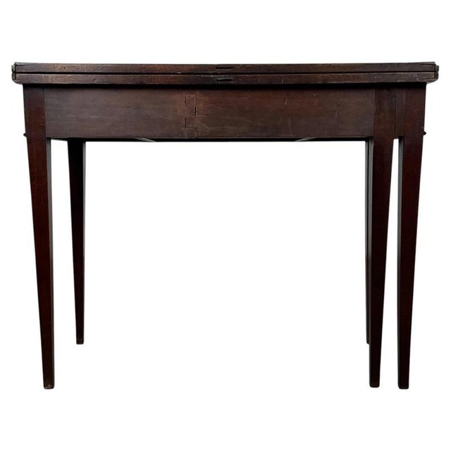 Antique English Mahogany Tea Table, 1800s For Sale - Image 9 of 13