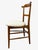 Mid-Century Modern Vintage Mid-Century Modern Dining Chair in the Style of Milo Baughman - Upholstered Seat & Sculpted Wood Back For Sale - Image 3 of 9