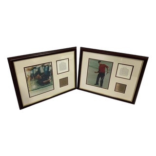 Tiger Woods, Photographs, 2001, Set of 2 For Sale