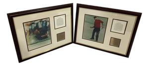 Tiger Woods, Photographs, 2001, Set of 2