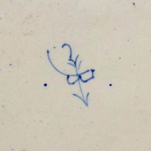 Oval Tray in Majolica For Sale - Image 8 of 9