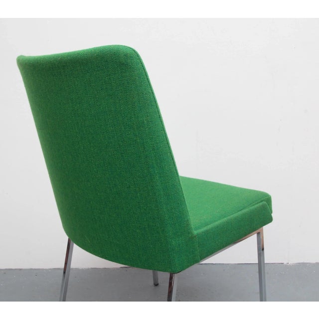 1960s Dispo 8 Grass Green Hopsak & Chrome Chair from Mauser, 1960s For Sale - Image 5 of 10