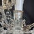 Glass Eight-Light Bohemian Crystal Chandelier, 1950 For Sale - Image 7 of 10