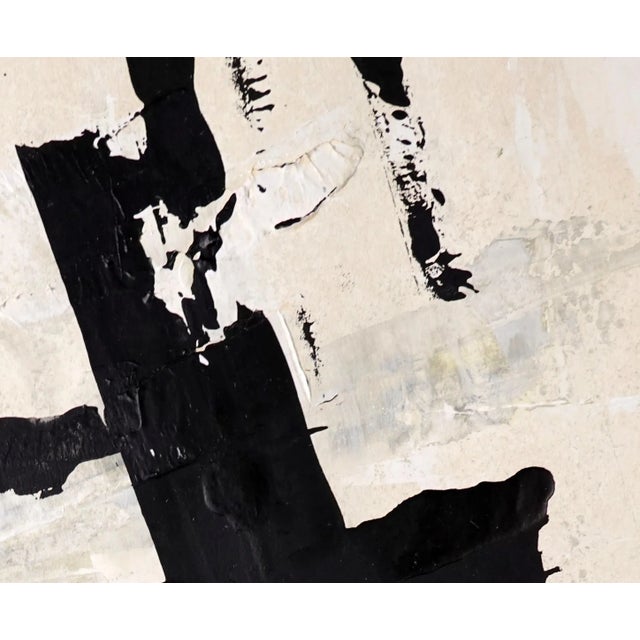 "Aria. IX" Framed Contemporary Minimalist Abstract Painting For Sale - Image 4 of 5