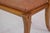 Saber Legged Wood & White Leather Klismos Dining Chairs from Pescetta, Set of 2 For Sale - Image 4 of 17