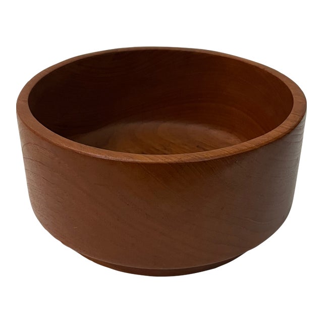 1960s Large Teak Bowl. Denmark For Sale