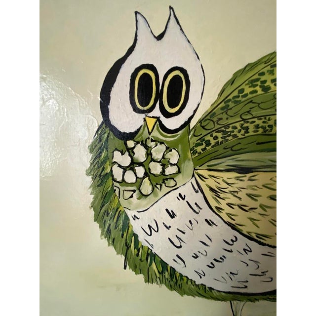 The Dodo Bird, Oil on Canvas by Barbara Coleman (1939-2024), 1968. The work is signed "B. Coleman 68" along the bottom of...