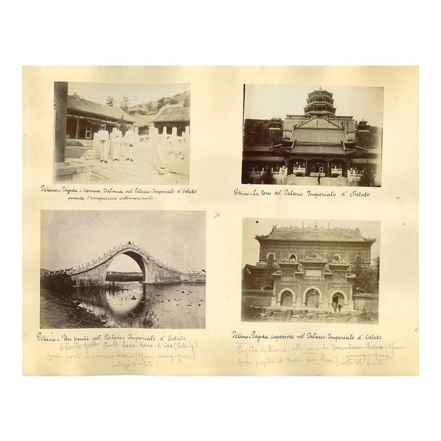 Unknown, Ancient Views of Beijing, Albumen Prints, 1890s For Sale