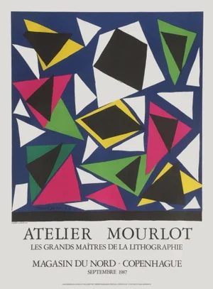 1980s After Henri Matisse l'Atelier Mourlot Lithograph Poster