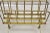 Metal Mid 20th Century Vintage A. Ravenel Paris French Mid Century Modern Brass Magazine Rack Stand For Sale - Image 7 of 12