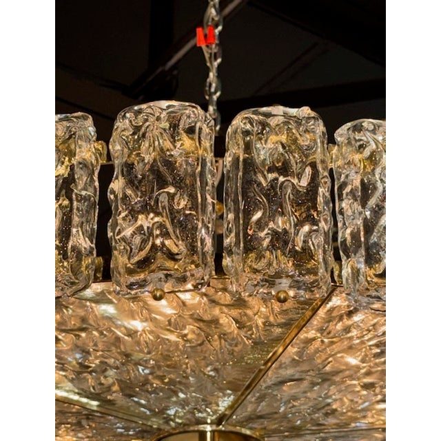 2000 - 2009 Murano Ice Block Disc Flush Mount For Sale - Image 5 of 5