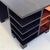 Black Vintage Art Deco Oak Black Desk, 1930s For Sale - Image 8 of 9