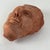 American Marvelous Vintage Terracotta Face Bust Sculpture of a Stately & Enigmatic Man For Sale - Image 3 of 7