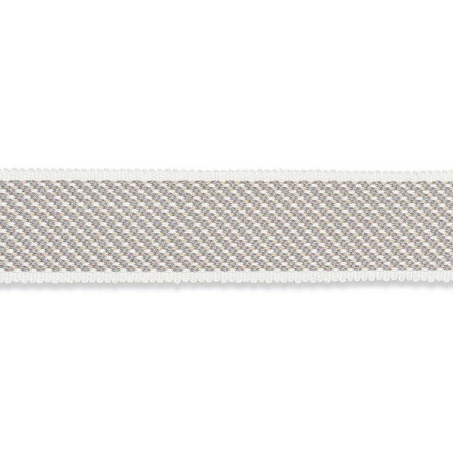 Contemporary Sample - Schumacher Winston Cotton Braid Medium in Charcoal For Sale - Image 3 of 3