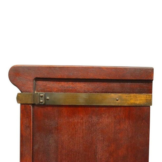Macey Arts & Crafts Mahogany 3 Stack Barrister Bookcase C1920 For Sale - Image 6 of 8
