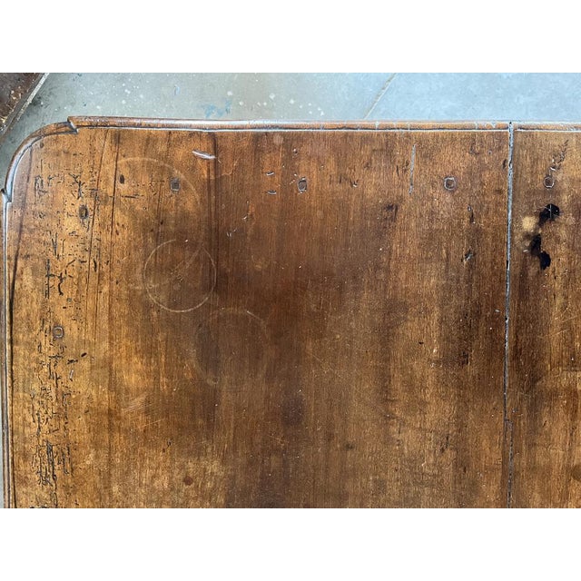Antique French Walnut Side Table For Sale - Image 12 of 17