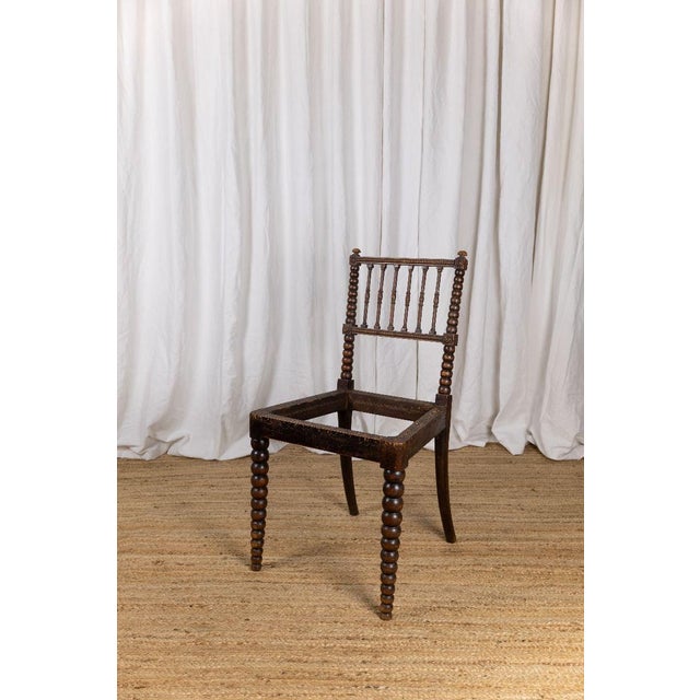19th Century Bobbin Chair For Sale - Image 5 of 8