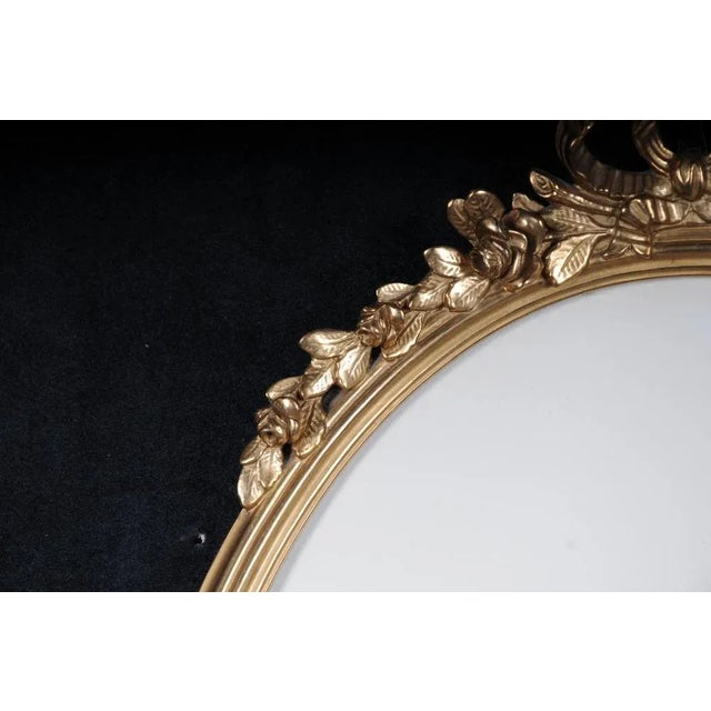 20th Century French Louis XVI Oval Picture Frame For Sale - Image 3 of 11