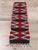 Vintage Oaxacan Zapotec Kilim Table Runner, 00'08 X 04'08 For Sale - Image 9 of 10