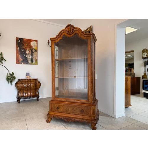 Chippendale Display Cabinet, 1920s For Sale - Image 16 of 16