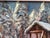 Framed Winter Forest Landscape Original Painting Vintage Style by Valeriya Serova For Sale - Image 9 of 10