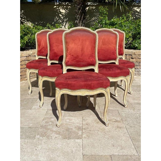 Louis XV Chairs, Set of 6 For Sale - Image 13 of 13