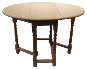 White Folding Table, 1880s