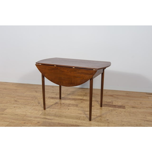 Mid-Century Modern English Teak Drop-Leaf Dining Table, 1960s For Sale - Image 17 of 17