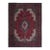 1970s Vintage Persian Handmade Wool 9x12 Red Area Rug For Sale