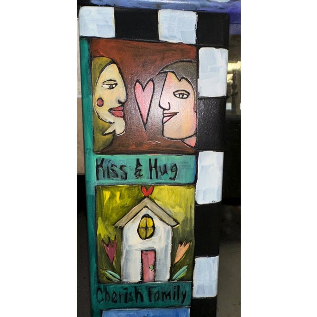 Hand crafted and hand painted by Sarah Grant Sticks. Sticks Object Art and Furniture has received national acclaim for...