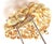Metal Vintage David Webb Diamond Yellow Gold Large Pin Brooch For Sale - Image 7 of 8