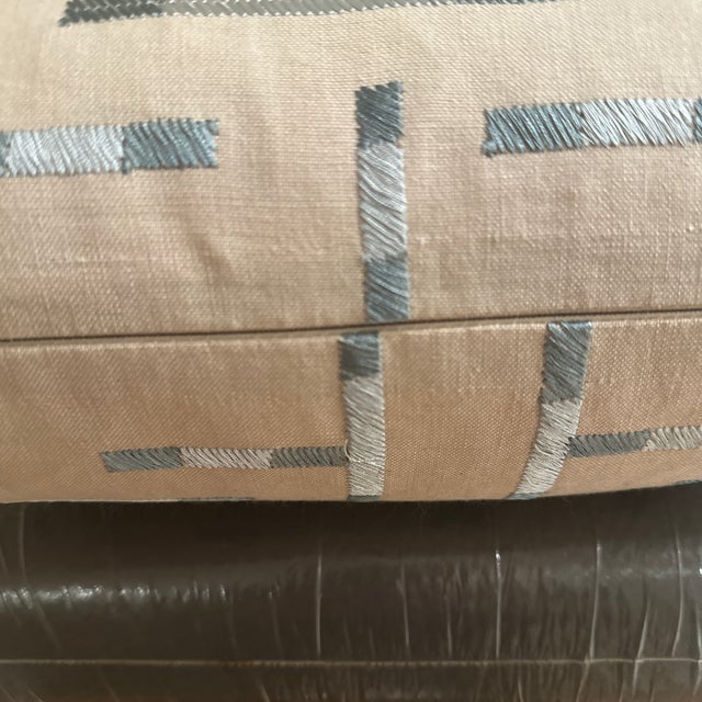 Modern Handcrafted Decorative Pillow Case For Sale - Image 3 of 5