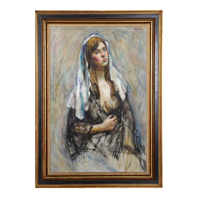 Thomas Strickland, Joanne, Pastel Painting For Sale