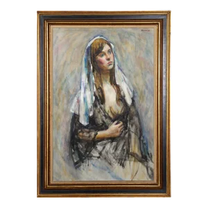 Thomas Strickland, Joanne, Pastel Painting