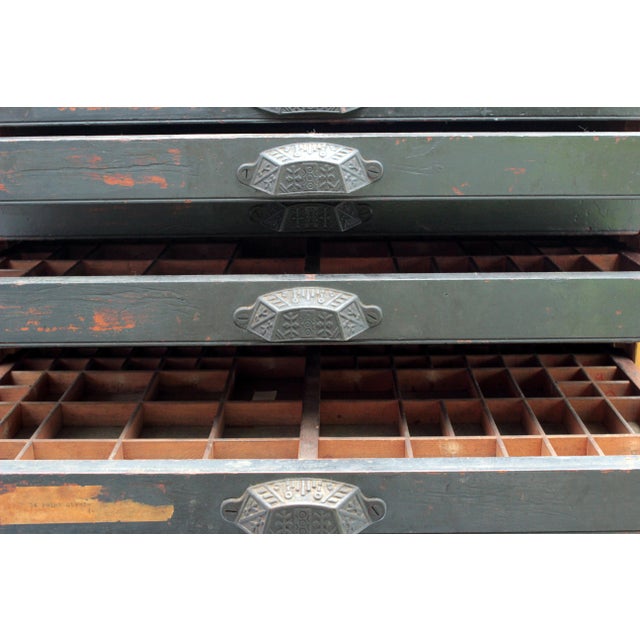 Antique 20Drawer Letterpress & Wood Type Chairish