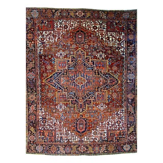 Middle Eastern Rug in Virgin Wool For Sale